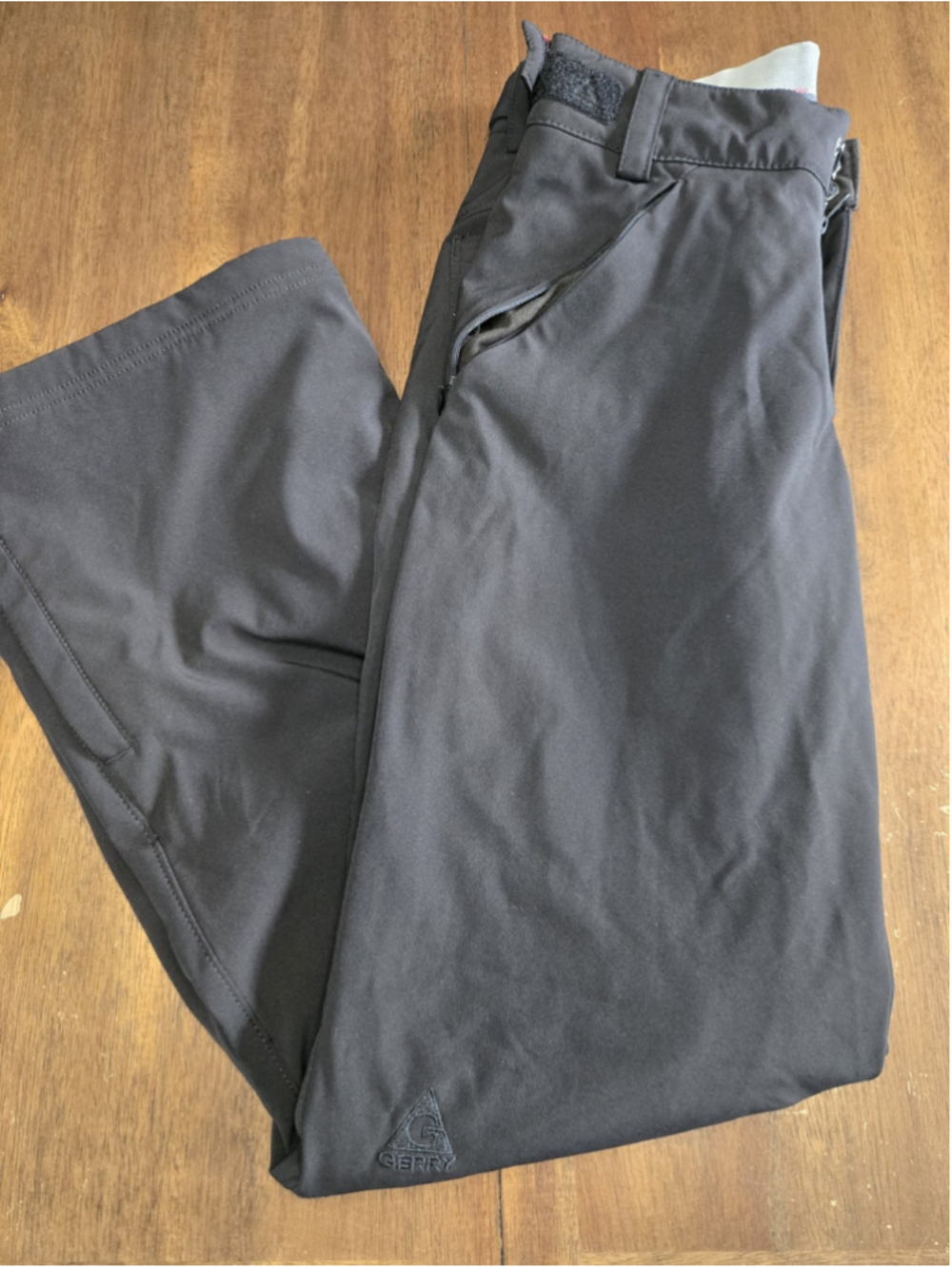 NWOT Gerry Womens Black Snowpants Fleece Lined, Water Resistant Size XS